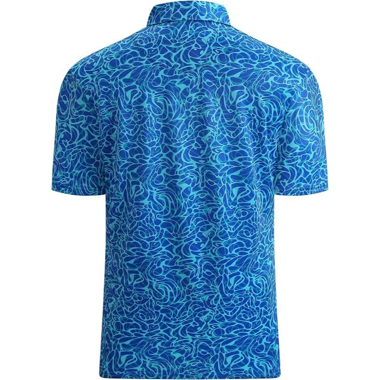 Men’s 4-Way Stretch Quick Dry Golf Polo Shirts